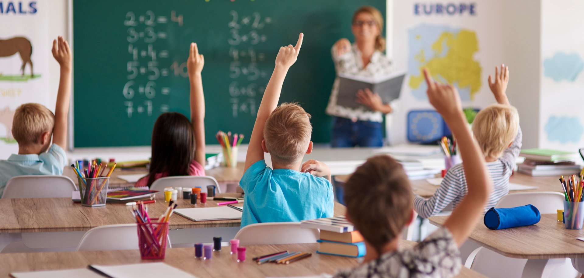 Students knowing the right answer